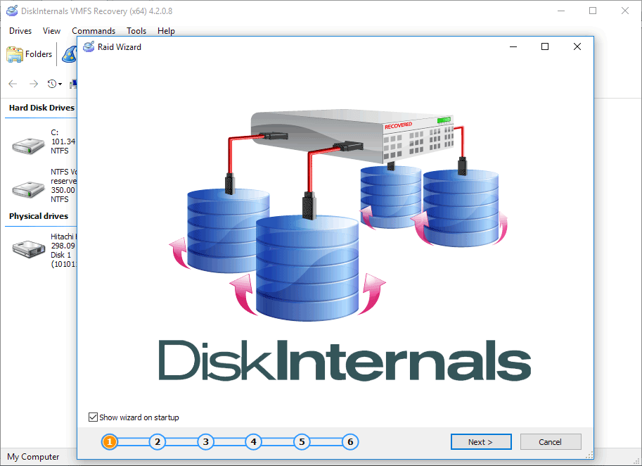DiskInternals VMFS Recovery