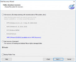 DiskInternals Partition Recovery™ Utilisez le mode de lecture dans DiskInternals Partition Recovery pour lire le dossier dont l'accès est refusé.