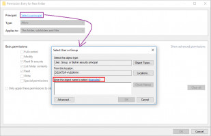 DiskInternals Partition Recovery™ Changer le propriétaire du dossier - étape 3 - ajouter un utilisateur.
